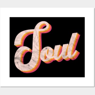 SOUL for fans of Funk Jazz Disco & Hip Hop Music Posters and Art